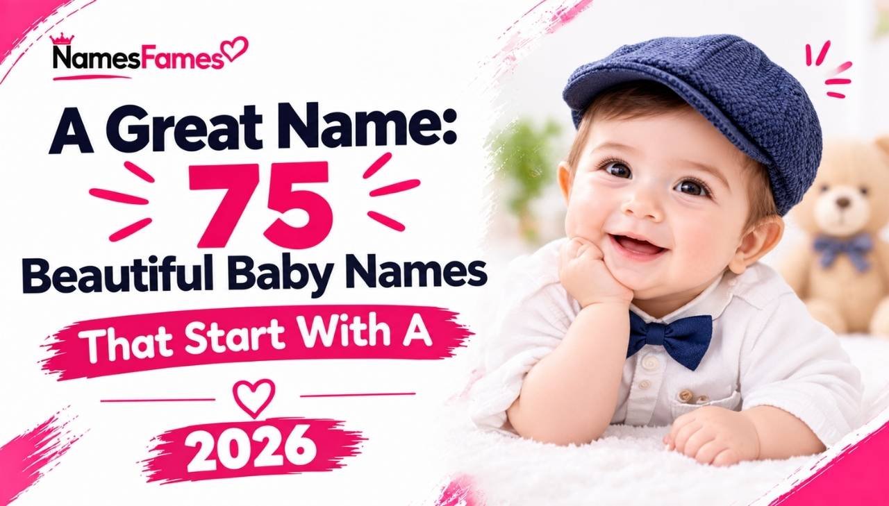 A Great Name – 75 beautiful baby names that start with A