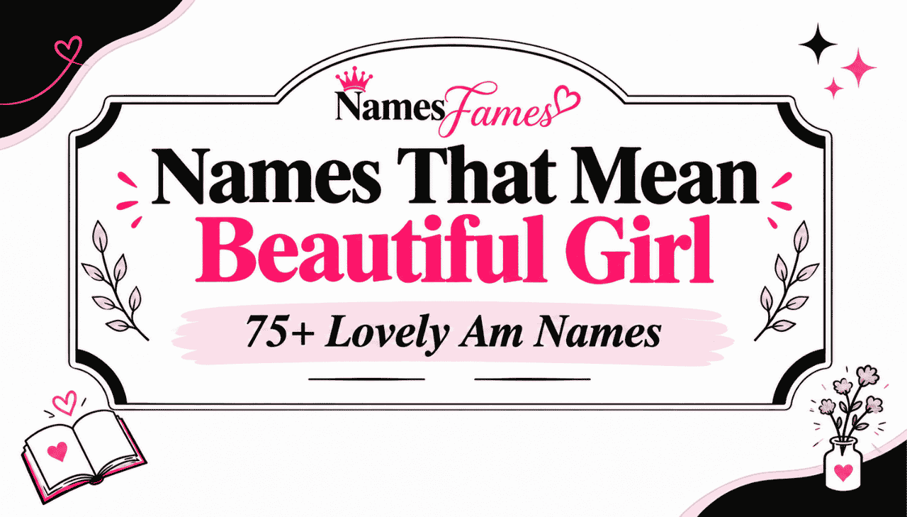 Names That Mean Beautiful Girl: 75+ Lovely Am Names