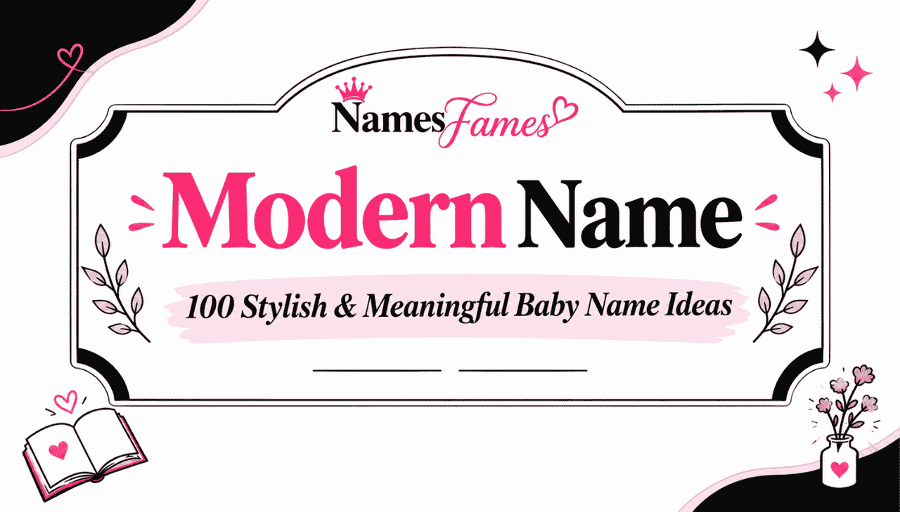 Modern Name: 100 Stylish & Meaningful Baby Name Ideas
