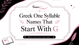 Greek one-syllable names that start with G