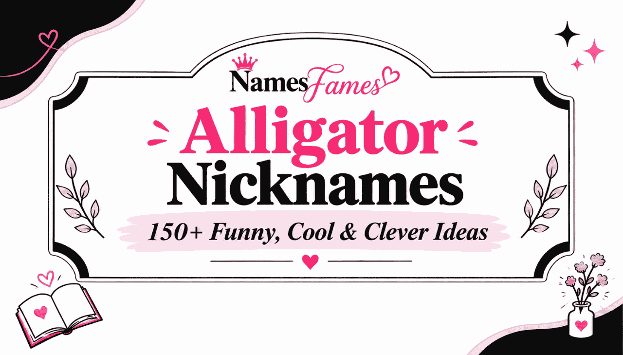Alligator Nicknames: 150+ Funny, Cool & Clever Ideas