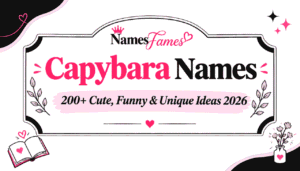 Capybara Names: 200+ Cute, Funny & Unique Ideas