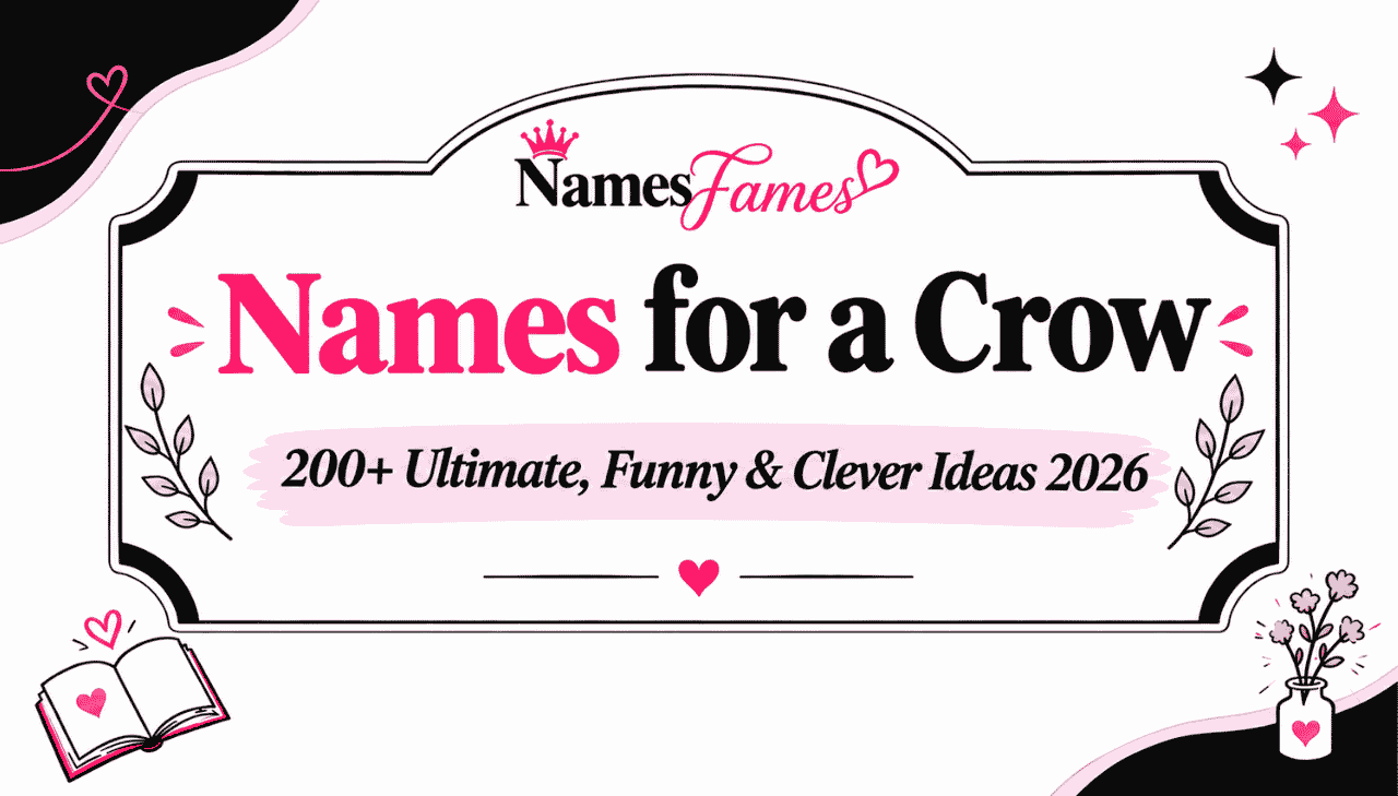 Names for a Crow: 200+ Ultimate, Funny & Clever Ideas