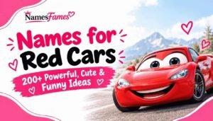 Names for Red Cars: 200+ Powerful, Cute &amp; Funny Ideas
