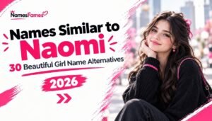 30 beautiful girl names similar to Naomi