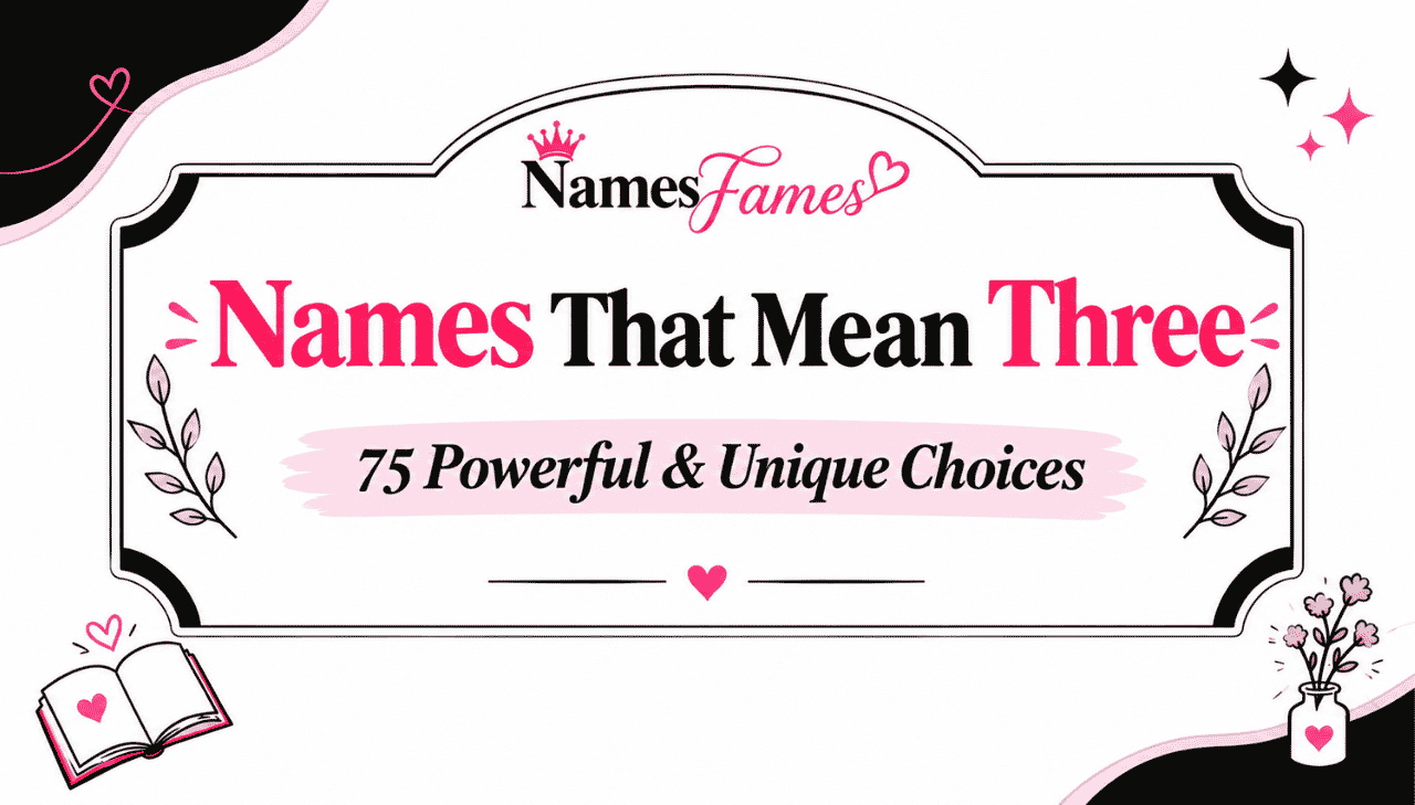 Names That Mean Three: 75 Powerful & Unique Choices