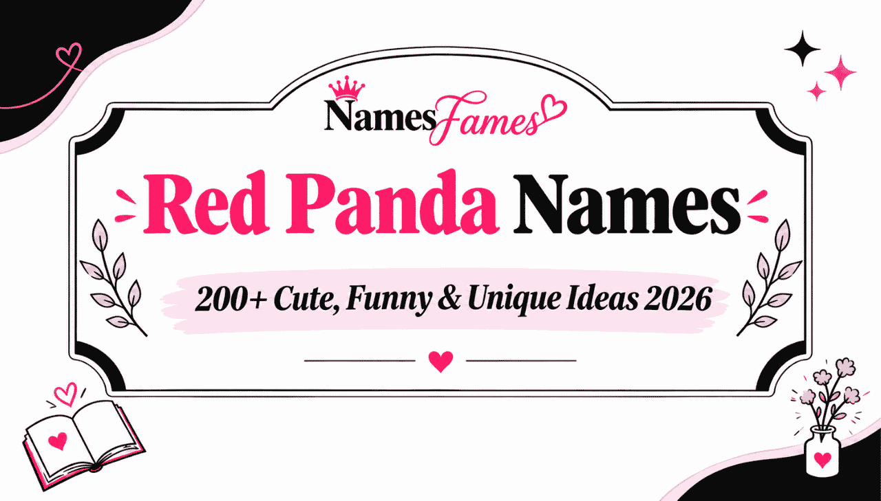 Red Panda Names: 200+ Cute, Funny & Unique Ideas