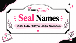 Seal Names: 200+ Cute, Funny & Unique Ideas