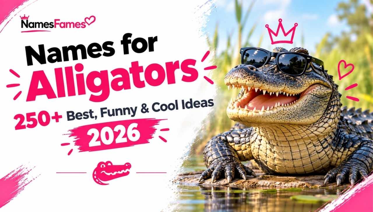 Names for Alligators: 250+ Best, Funny & Cool Ideas